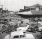 Cars parked around the ByWard Market Square, corner of George Street