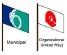 City of Ottawa flag, Organizational flag