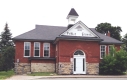 red bricked school house