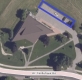 Aerial photo of winter parking location at Hazeldean Library – 50 Castlefrank Road