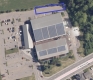 Aerial photo of winter parking location at Jim Durrell Recreation Complex 1265 Walkley Road 