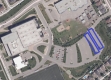 Aerial photo of winter parking location at Minto Recreation Complex 3500 Cambrian Road 