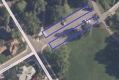 Aerial photo of winter parking location at Strathcona Park 25 Range Road
