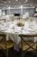 Example of table setting for wedding at Nepean Sportsplex