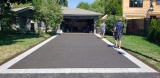 Photograph of a permeable driveway