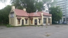 The Champlain Oil Service Centre is a one and one half storey building located at the corner of Island Park Drive and Richmond Road in Westboro.