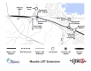 Bayshore to Moodie Bus Rapid Transit (BRT) Conversion to Light Rail Transit (LRT) Study Map