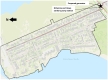 This is a map showing the location of the Britannia and Howe Sanitary Pump Station and new proposed generator in Ward 7 (Bay Ward). The pump station and generator are located South on Britannia Road at Howe Street.