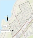 Carte de l’emplacement de la station de pompage des eaux usées Pooler- Deschênes et de la nouvelle génératrice proposée dans le quartier 7 (Quartier Baie). La station de pompage se trouve au nord-est sur l’avenue Pooler, à la hauteur de la rue Deschênes. 