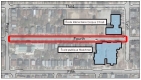 Zone d’étude de modération de la circulation (avenue Fourth entre la rue Percy et la rue Lyon Sud)
