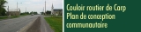 Couloir routier de Carp - Plan de conception communautaire 