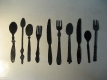 cutlery with different shapes and designs