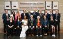 Family photo of recipients for Order of Ottawa