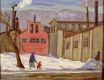Painting of Ottawa Boiler and Steel Works on Sherwood Street
