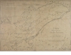 Vintage hand drawn map of the Province of Upper Canada drawn by Lt-Colonel By, 1828
