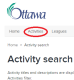 screen shot of Register Ottawa