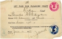 Season pass for pleasure craft on the Rideau Canal, 1923