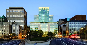 James Michael Flaherty Building. Urban infill mid-high rise; award of merit.