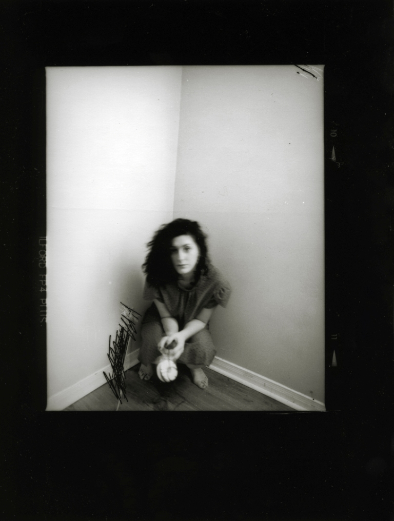 Self-portrait photograph of Magida El-Kassis. 