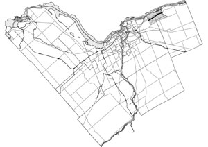 Figure 1 - Le boulevard Saint-Joseph, qui compte parmi les artères principales du secteur est de la Ville d’Ottawa.