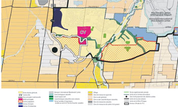 Figure 6 - Plan officiel de la Ville d’Ottawa (mai 2003) Utilisations du sol