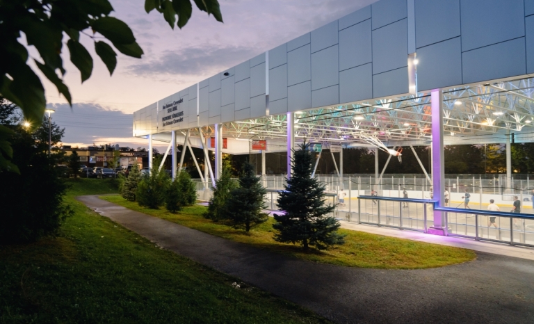 Jim Tubman Chevrolet Outdoor Rink in Alta Vista