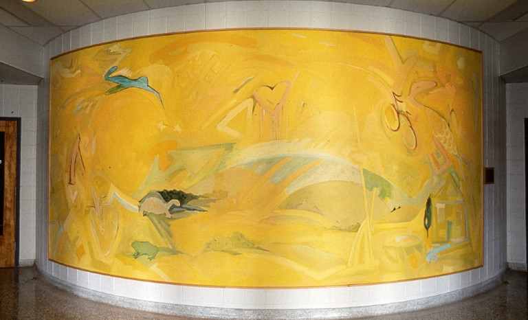 An image of the mural.