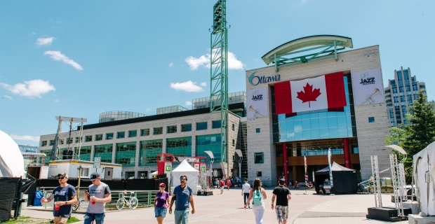 City Hall exterior in summer