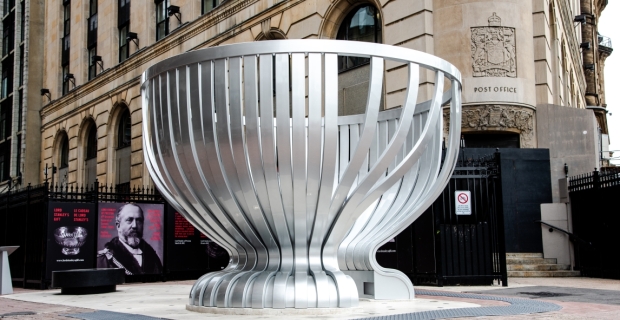 Lord Stanley's Gift monument on Sparks Street