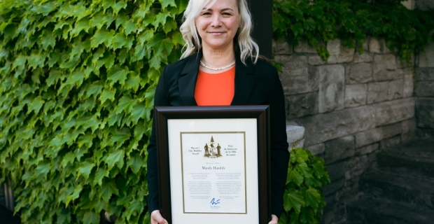 Mandy Hambly, a Mayor's City Building recipient.