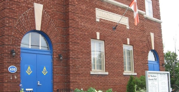 Exterior of the Westboro Masonic Temple