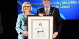 The Right Honourable Beverly McLachlin and Mayor Jim Watson Key to the City ceremony