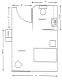 Plan de chambre individuelle