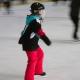 child skating at Jim Tubman Chevrolet Rink