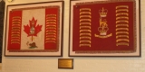 Sixième tribune de drapeaux, Governor General's Foot Guards, dressée en 1984 dans l'église, chapelle officielle du régiment.