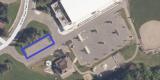 Aerial photo of winter parking location at Louis Kemp Arena 200 Glen Park Drive