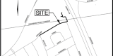 Of a map showing the project limits for site 2 as listed above.