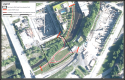Aperçu de la carte Chantier et zone de fermeture temporaire du sentier polyvalent pour l’EES du parc Aqueduct