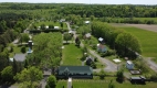 ariel view of the museum grounds