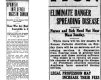 Articles de journaux de l'Ottawa Journal de 1918 avec des informations sur la grippe espagnole