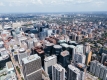 Aerial view of downtown Ottawa