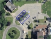 Aerial photo of winter parking location at Richelieu Vanier Community Centre 300 des Pères-Blancs Avenue