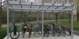 Bicycle racks installed at Transitway station