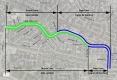 Promenade Craig Henry – étude de la gestion de la circulation locale - carte d'etude