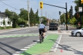 Crossrides allow cyclists to remain on their bikes and safely cross through intersections