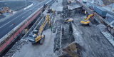 Montreal Road Bridges Demolition in December 2020