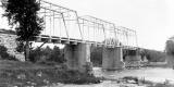 Le pont de la rivière Rideau à l’origine, en 1892.