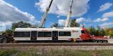 The arrival of the first Stadler FLIRT vehicle that will run along the main O-Train South Line.