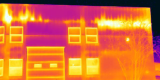 Thermal scans of your building envelope help determine energy saving and building restoration opportunities. (Source: QEA Tech)