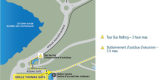 Rideau Hall Tour Bus Parking Map